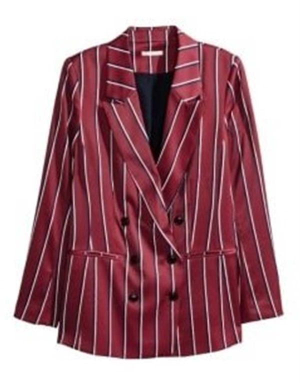 Papel Principal 2023 Carolina Carvalho Striped Blazer