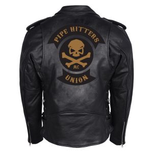 Pipe Hitters Union Biker Leather Jacket