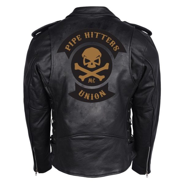 Pipe Hitters Union Biker Leather Jacket