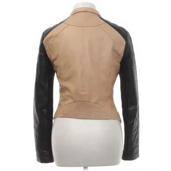 Pretty Little Liars Ashley Benson Two Tone Leather Jacket