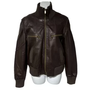 Pretty Little Liars S06 Dre Davis Brown Leather Jacket