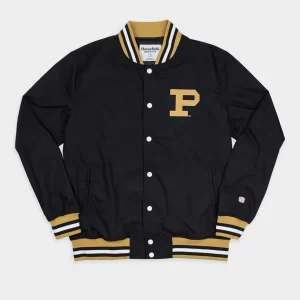 Purdue Satin Bomber Jacket