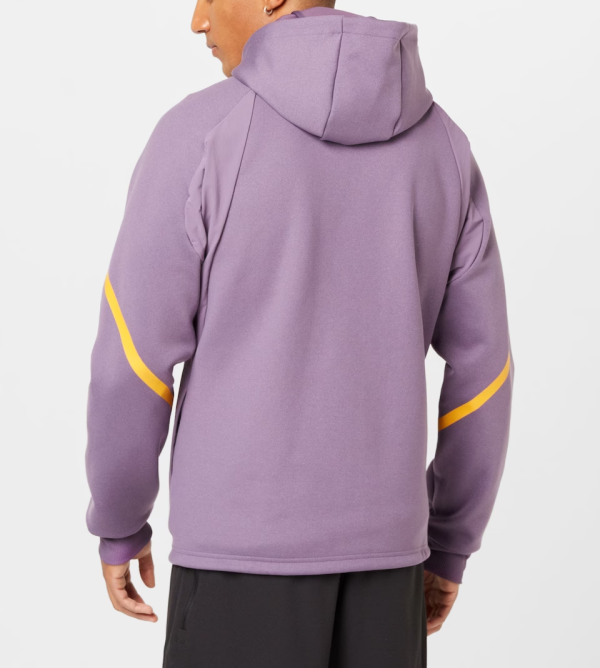 Real Madrid adidas Travel Hoodie - Purple