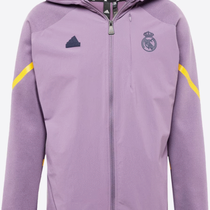 Real Madrid adidas Travel Hoodie - Purple