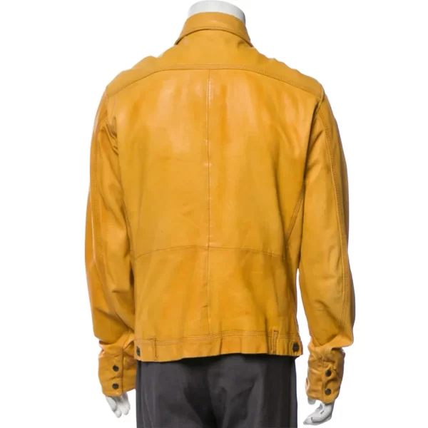 Ross Lynch Austin and Ally Season 4 Austin Moon Yellow Leather Jacket