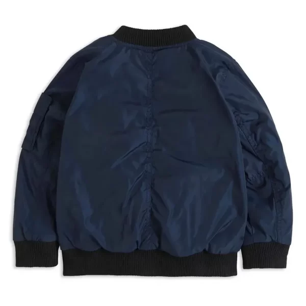 S.W.A.T. Season 6 Jessica Cortez Blue Bomber Satin Jacket