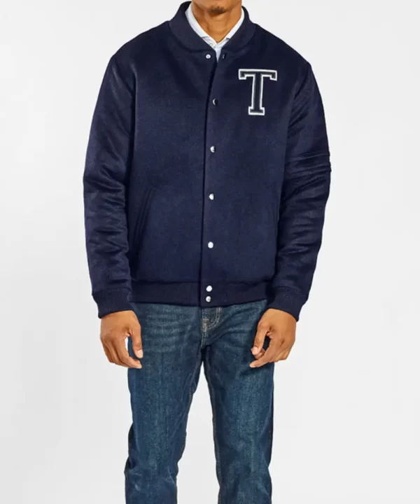 SENTALER x John Tavares Wool Varsity Jacket