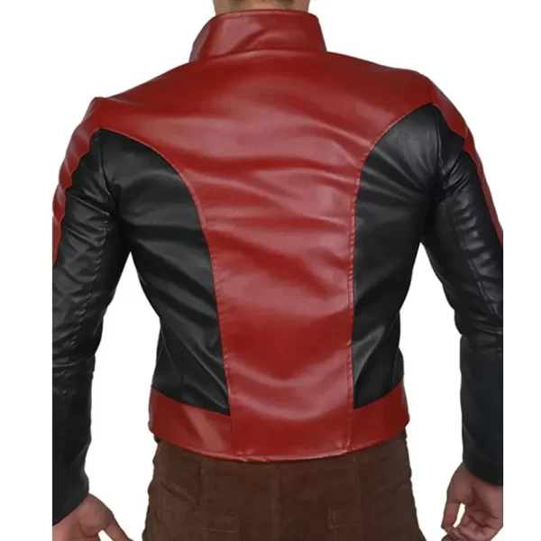 Spiderman The Last Stand Peter Parker Red and Black Jacket