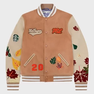 Starbucks Psl Wool Varsity Jacket