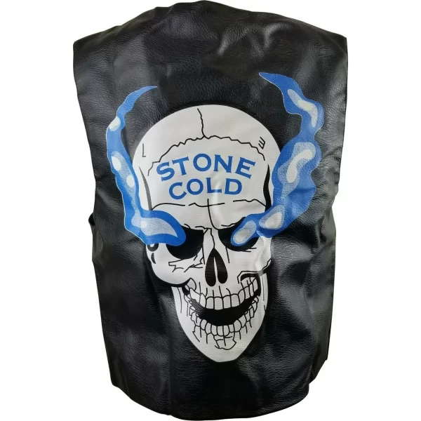 Stone Cold Steve Austin 3:16 Smoking Skull Vest