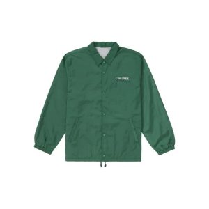 Supreme 1-800 Coaches Cotton Green Jacket