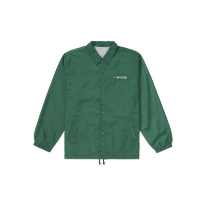 Supreme 1-800 Coaches Cotton Green Jacket
