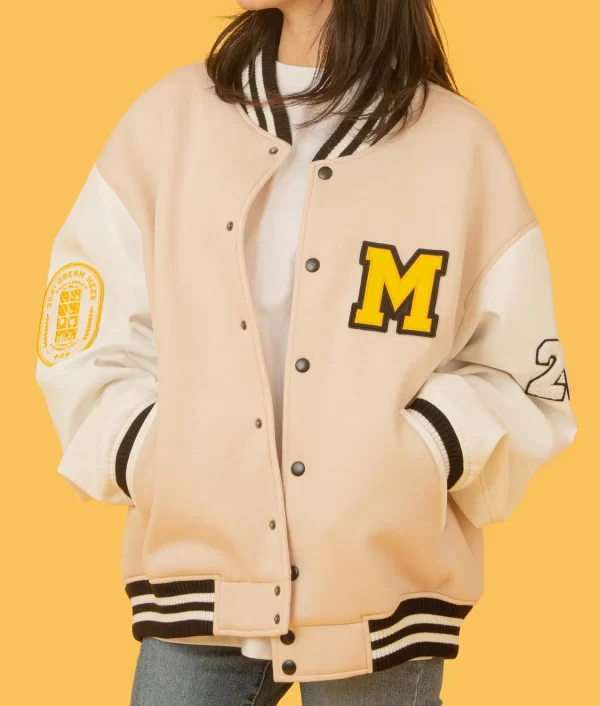 TXT MOA Campus Varsity Jacket