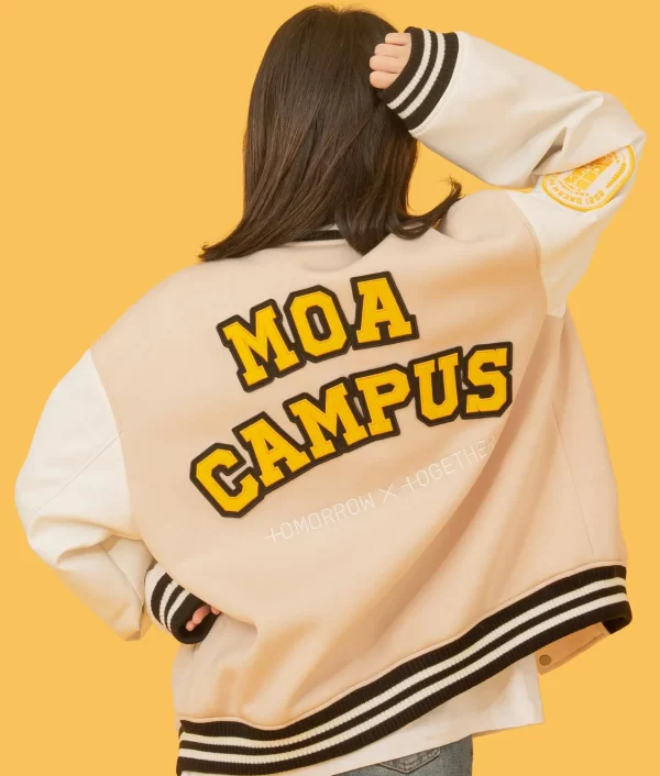 TXT MOA Campus Varsity Jackets