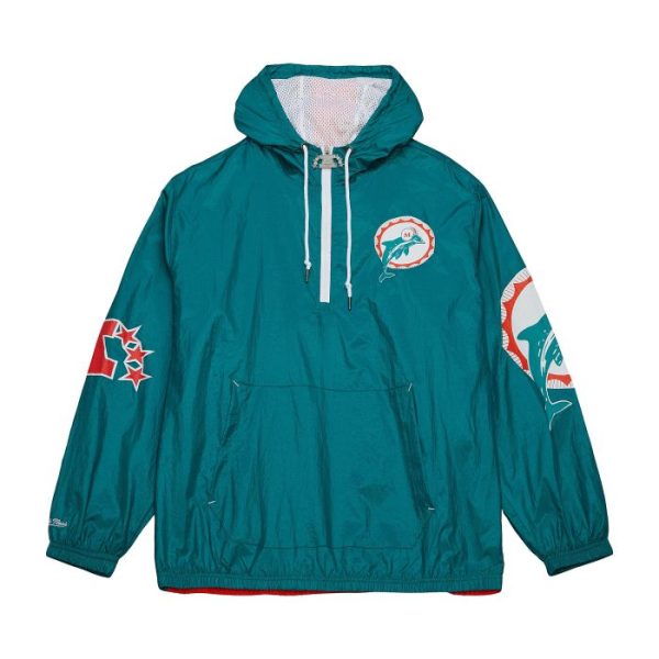 Team Og 2.0 Anorak Windbreaker Miami Dolphins Jacket