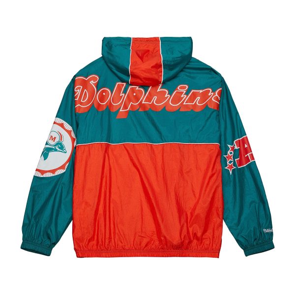 Team Og 2.0 Anorak Windbreaker Miami Dolphins Polyester Jacket