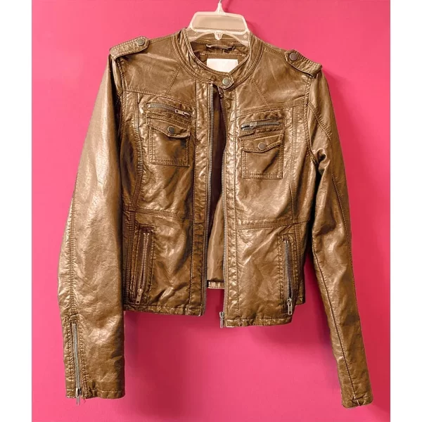 Teen Wolf S02 Holland Roden Brown Leather Jacket