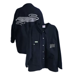 The Girlie Show Denim Blue Crew Jacket