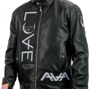 Tom DeLonge Angels and Airwaves Black Leather Jacket