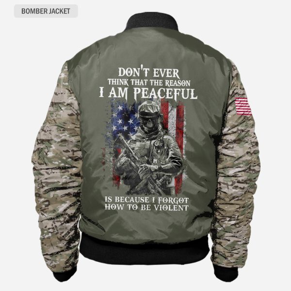 U.S.Army Think That The Reason Bomber Jacket