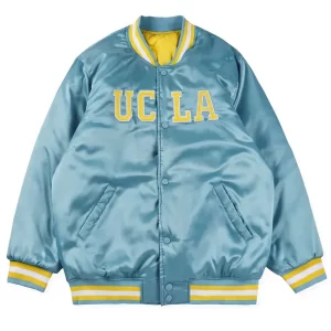 UCLA Justin Bieber Bomber Satin Jacket