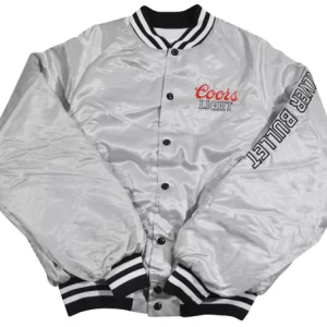 Vintage Coors Light 90s Silver Bullet Jacket