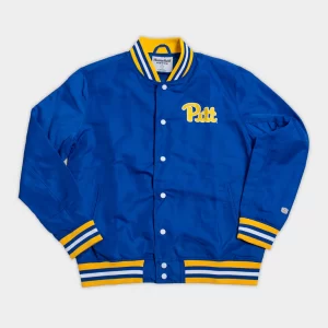 Vintage-Inspired Pitt is It! 1970's Blue Bomber Jacket