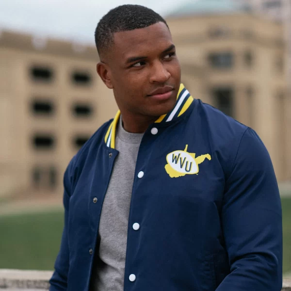 West Virginia Mountaineers Retro Bomber Jacket