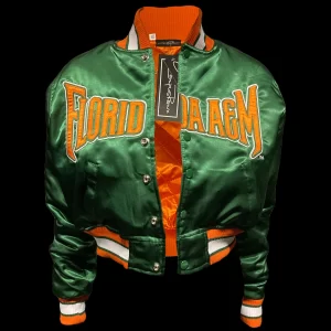 Women Florida A&M University Satin Jacket