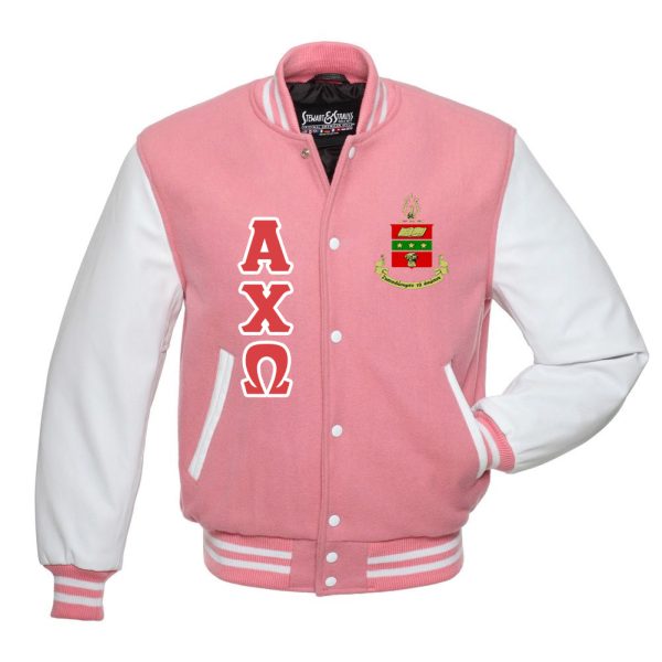 Women's Alpha Chi Omega Letterman Jacket