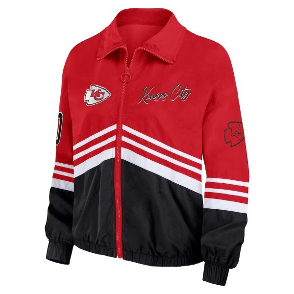 Kansas City Chiefs WEAR by Erin Andrews Throwback Jacket