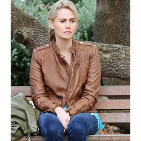Wonderland Season 3 Anna Bamford Leather Jacket