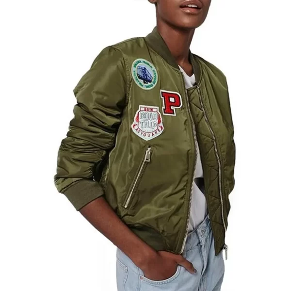 Zendaya Coleman K.C. Undercover Season 3 Bomber Jacket