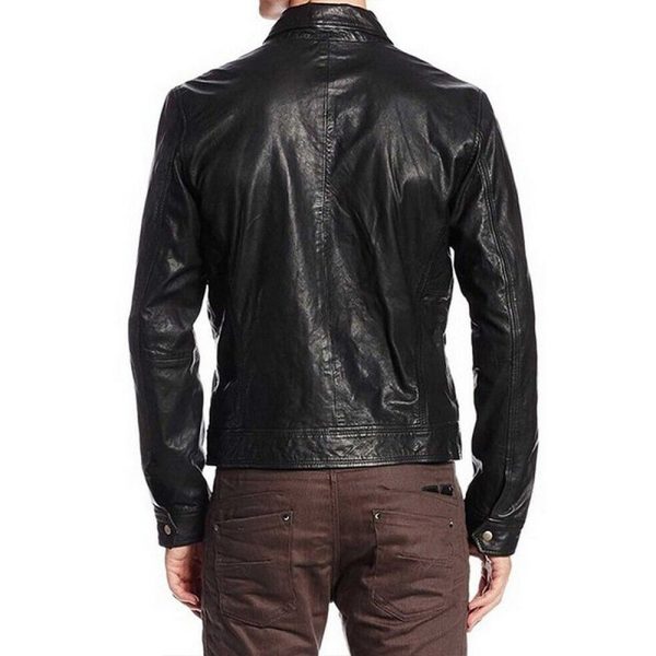 iZombie Blaine DeBeers Black Full-Zip Leather Jacket