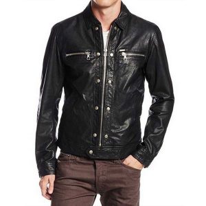 iZombie David Anders Black Leather Jacket