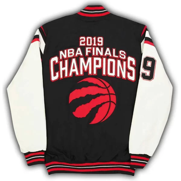 2019 NBA Finals Championship Toronto Raptors Varsity Wool Jacket