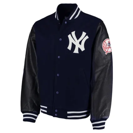 Aaron Boone NY Yankees Wool Varsity Jacket