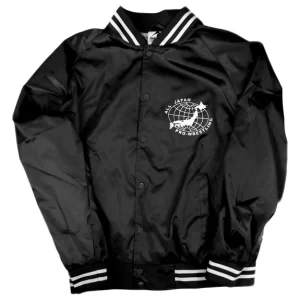 Ajpw Black Nylon Satin Jacket