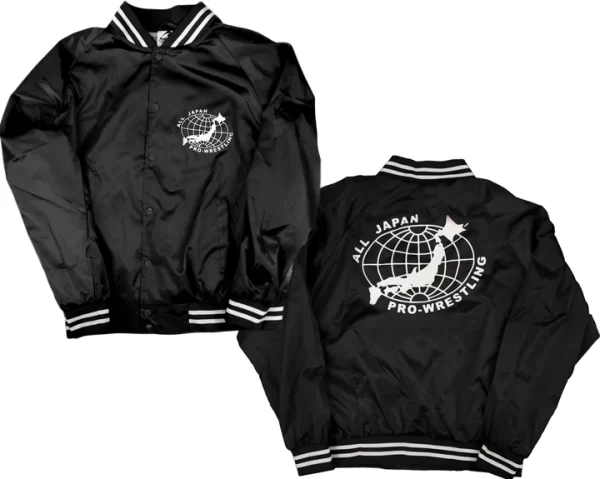 Ajpw Black Satin Jacket