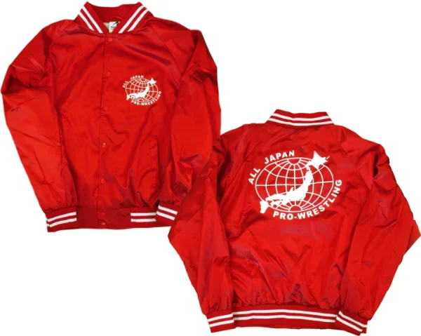 Ajpw Red Satin Jacket