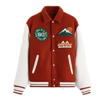 All Day Ski 80 Wool Varsity Jacket