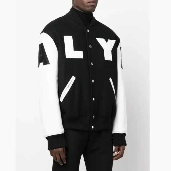 Alyx Black and White Varsity Jackets