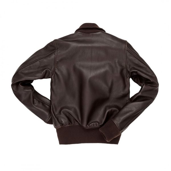 Amelia Earhart Flight Brown Leather Jacket