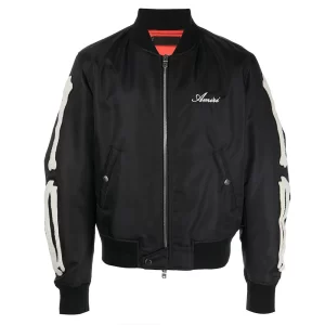 Amiri Applique Detail Bomber Nylon Jacket