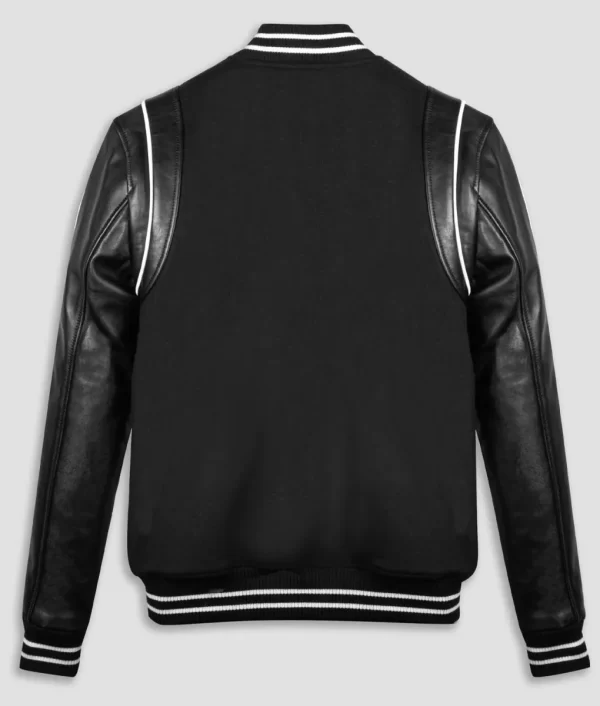 At Home With The Furys Season 1 Tyson Fury Black Varsity Jacket