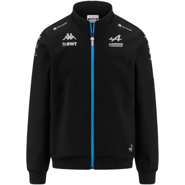 BWT Alpine F1 Team 2023 Softshell Black Jacket