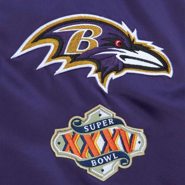 Baltimore Ravens Heavyweight Satin Jackets