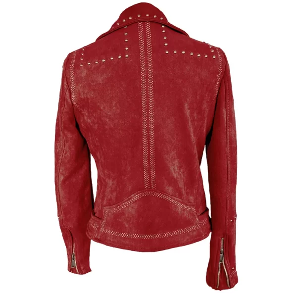 Brassic Joanna Higson Suede Leather Jacket