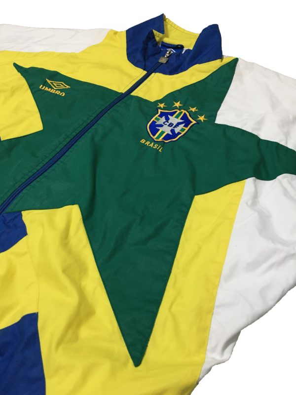 Brazilian Grand Prix In A 90s National Team Track Jacket