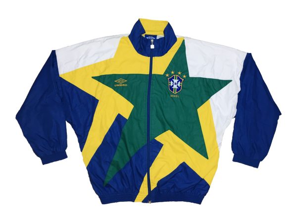 Brazilian Grand Prix In A 90s National Team Track Jacket